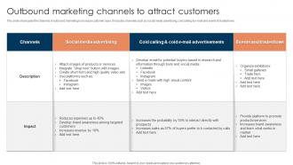 Outbound Marketing Channels To Attract Customers