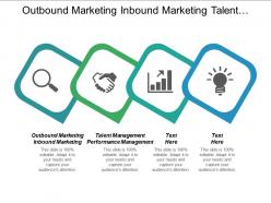 Outbound marketing inbound marketing talent management performance management cpb