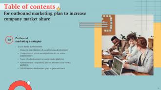 Outbound Marketing Plan To Increase Company Market Share MKT CD V Content Ready Interactive
