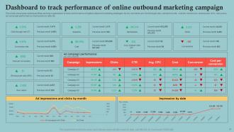 Outbound Marketing Plan To Increase Company Market Share MKT CD V Image Appealing