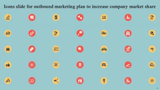 Outbound Marketing Plan To Increase Company Market Share MKT CD V Editable Appealing