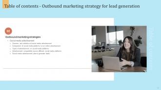 Outbound Marketing Strategy For Lead Generation Powerpoint Presentation Slides MKT CD Aesthatic Content Ready