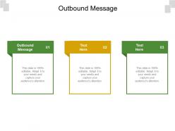 Outbound message ppt powerpoint presentation file graphic tips cpb