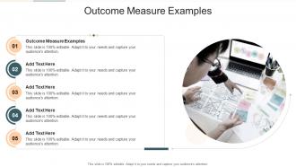 Outcome Measure Examples In Powerpoint And Google Slides Cpb