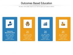 Outcomes based education ppt powerpoint presentation gallery example file cpb