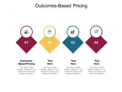 Outcomes based pricing ppt powerpoint presentation ideas portfolio cpb
