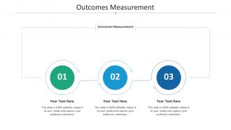Outcomes measurement ppt powerpoint presentation portfolio outfit cpb
