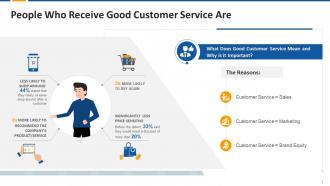 Outcomes Of Providing Good Customer Service Edu Ppt