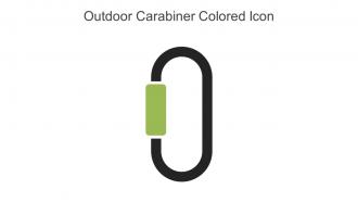 Outdoor Carabiner Colored Icon In Powerpoint Pptx Png And Editable Eps Format