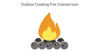 Outdoor Cooking Fire Colored Icon In Powerpoint Pptx Png And Editable Eps Format