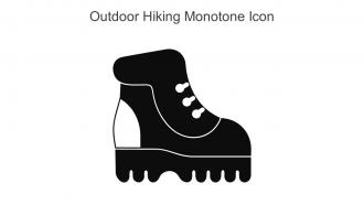 Outdoor Hiking Monotone Icon In Powerpoint Pptx Png And Editable Eps Format