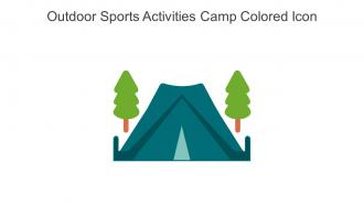 Outdoor Sports Activities Camp Colored Icon In Powerpoint Pptx Png And Editable Eps Format