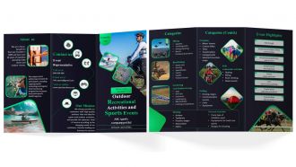 Outdoor Sports Brochure Trifold
