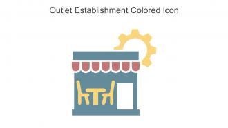 Outlet Establishment Colored Icon In Powerpoint Pptx Png And Editable Eps Format