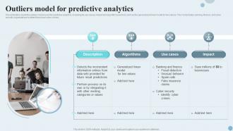 Outliers Model For Predictive Analytics Ppt Outline Background Designs