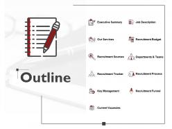 Outline key management j169 ppt powerpoint presentation file slides