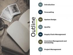 Outline project management ppt powerpoint presentation slides images
