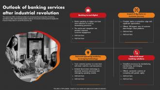 Outlook Of Banking Services After Industrial Revolution Strategic Improvement In Banking Operations