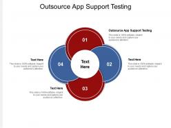 Outsource app support testing ppt powerpoint presentation show graphics pictures cpb