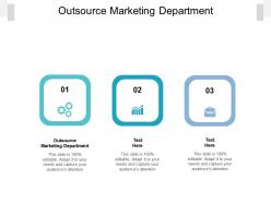Outsource marketing department ppt powerpoint presentation infographics visual aids cpb