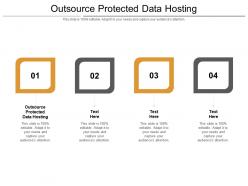 Outsource protected data hosting ppt powerpoint presentation outline layout cpb