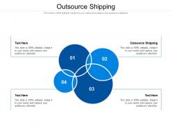 Outsource shipping ppt powerpoint presentation slides example file cpb