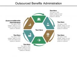 Outsourced benefits administration ppt powerpoint presentation model shapes cpb