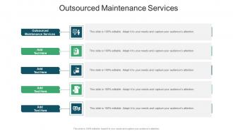 Outsourced Maintenance Services In Powerpoint And Google Slides Cpb