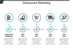 Outsourced marketing ppt powerpoint presentation icon deck cpb