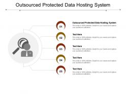 Outsourced protected data hosting system ppt presentation summary shapes cpb