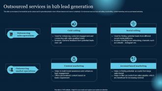 Outsourced Services In B2B Lead Generation Effective B2B Lead