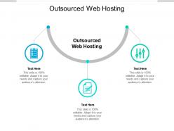 Outsourced web hosting ppt powerpoint presentation ideas skills cpb