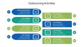 Outsourcing activities ppt powerpoint presentation summary graphics tutorials cpb