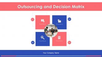 Outsourcing And Decision Matrix Powerpoint Ppt Template Bundles