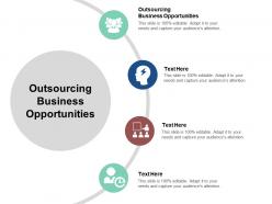Outsourcing business opportunities ppt powerpoint presentation summary outline cpb