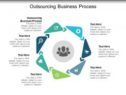 Outsourcing business process ppt powerpoint presentation layouts influencers cpb