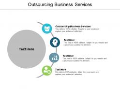 Outsourcing business services ppt powerpoint presentation icon sample cpb