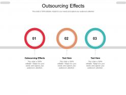 Outsourcing effects ppt powerpoint presentation portfolio pictures cpb