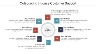 Outsourcing inhouse customer support ppt powerpoint presentation show cpb