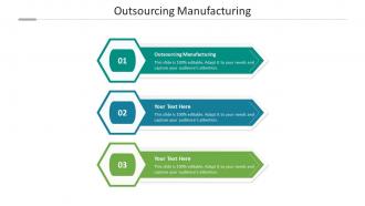 Outsourcing manufacturing ppt powerpoint presentation layouts mockup cpb