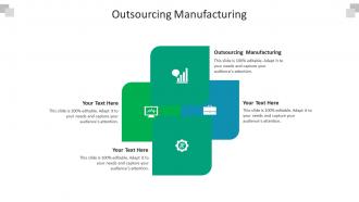 Outsourcing manufacturing ppt powerpoint presentation show information cpb