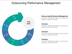 Outsourcing performance management ppt powerpoint presentation professional designs cpb