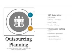 Outsourcing Planning Ppt Background Graphics