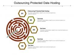 Outsourcing protected data hosting ppt powerpoint presentation model cpb