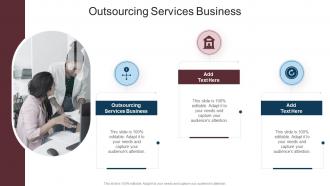 Outsourcing Services Business In Powerpoint And Google Slides Cpb