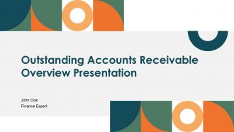 Outstanding Accounts Receivable Overview Presentation PPT Slides ST AI