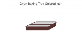 Oven Baking Tray Colored Icon In Powerpoint Pptx Png And Editable Eps Format
