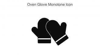 Oven Glove Monotone Icon In Powerpoint Pptx Png And Editable Eps Format