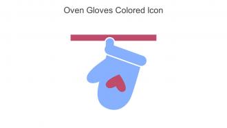 Oven Gloves Colored Icon In Powerpoint Pptx Png And Editable Eps Format
