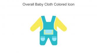 Overall Baby Cloth Colored Icon In Powerpoint Pptx Png And Editable Eps Format